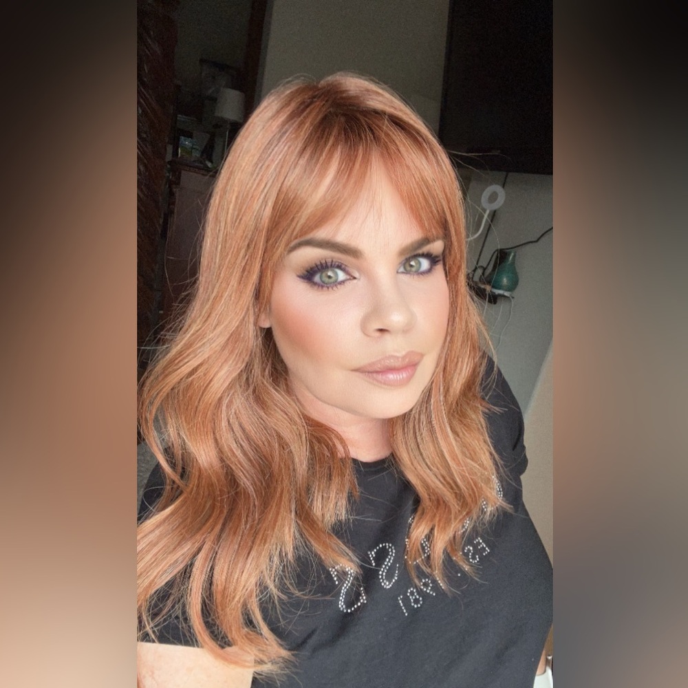 Wigs for every woman Harper strawberry kiss wig